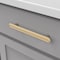 Hickory Hardware Maven Collection Pull 6-5/16 Inch 160mm Center to Center Brushed Golden Brass Finish H078781BGB - alternate 5